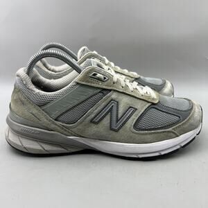 New Balance 990v5 Running Shoes Women Size 8.5 D Wide Gray Made In USA Sneakers